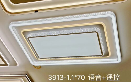 常州灯具城直销新款LED客厅灯简约大气轻奢大灯智能语音加遥控