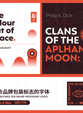 ZT11 FONT平面美工品牌标志广告包装西文英文排版式字体设计素材