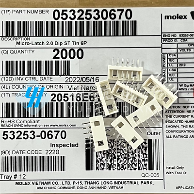 53253-0670连接器Molex