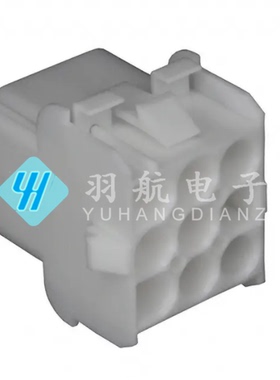 AMP/TE连接器 350782-1 接插件 9PIN胶壳 间距6.35mm 原装现货