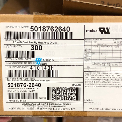 501876-2640连接器molex