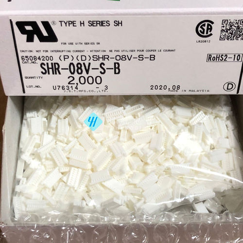 一个JST连接器SHR-08V-S-B