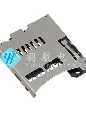 molex连接器 473521001 47352-1001 microSD存储卡 原装现货