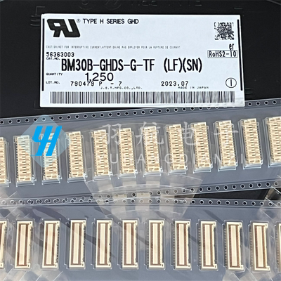 JST连接器 BM30B-GHDS-G-TF 针座30P 1.25MM间距 原装现货