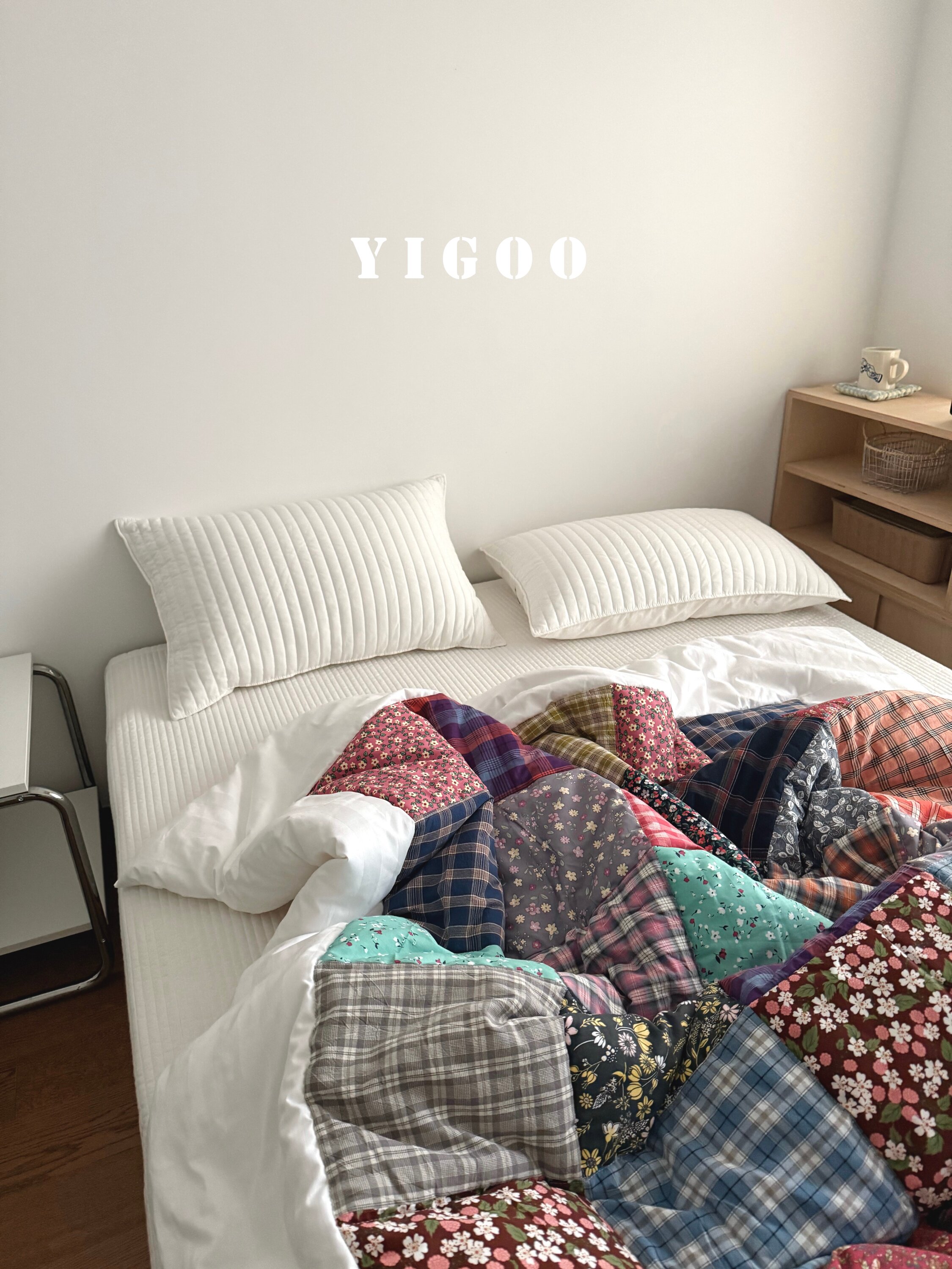 Бабушкино ручное одеяло из цельного хлопка лоскутное четырехсезонное корейское одеяло благополучия