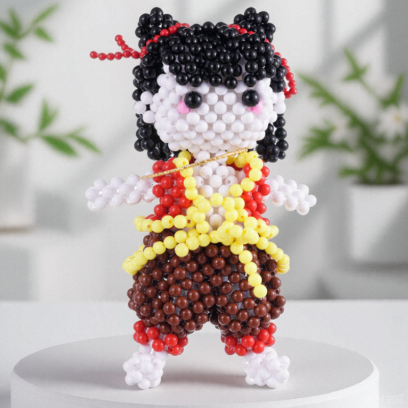 哪吒系列手工串珠DIY材料包飞天猪敖丙石矶娘娘附视频教程