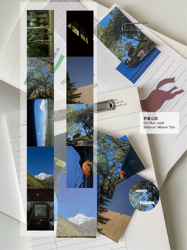 soii手帐分装|野餐公园 胶带《on the road》和纸特油