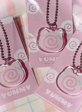 soii手帐分装|heartbunny 挂件《鱼板》滴胶闪粉