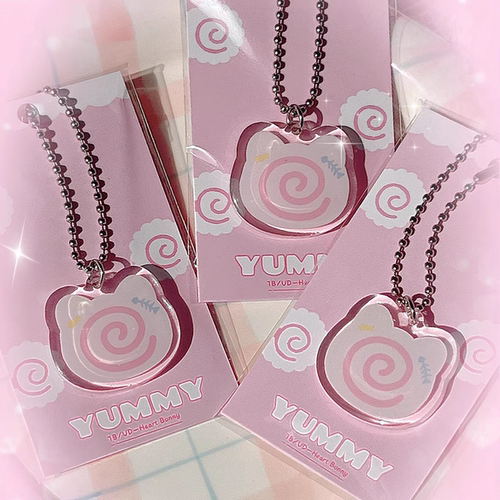 soii手帐分装|heartbunny 挂件《鱼板》滴胶闪粉