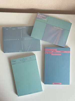 soii手帐分装|Roche's 4款便签《soul》9*13cm