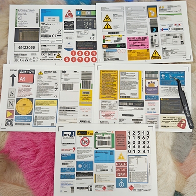 【soii手帐】14*21cm切膜贴纸（5张）标志标签贴no.170~174