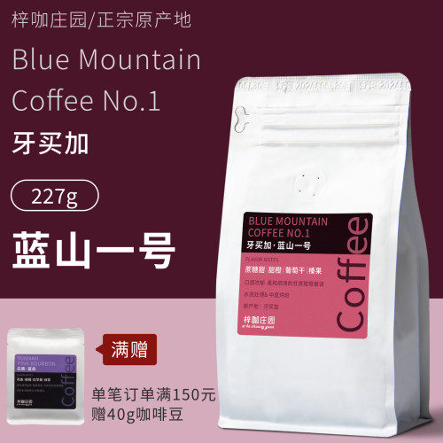 梓咖庄园牙买加蓝山一号咖啡豆