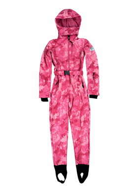 asos4505连体滑雪服女款修身显瘦双板加厚软壳绒内胆防风防水保暖