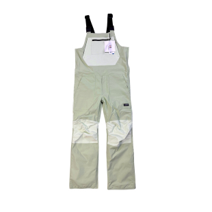 男女成人滑雪裤 夹棉防风防水单双板户外浅色保暖 高腰背带连身冬季