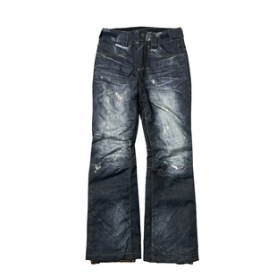 夹棉防风防水10000双板滑雪裤 冬季 子户外保暖 女士滑雪裤 gsou