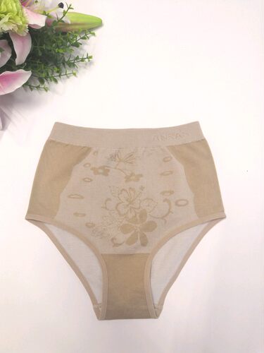 安然纳米弹力三角内裤女底裤女款卡通外贸肤男款平角舒适无缝针织