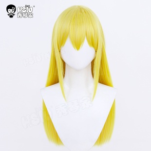 秀琴家 物理魔法使马修 莱蒙艾文cos假发 蕾雷蒙厄文 金色长直发
