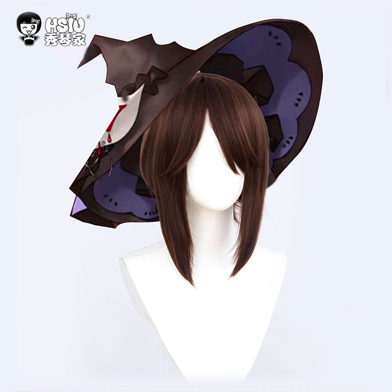 秀琴家 第五人格 园丁cos假发 万圣节音乐会棕色短发