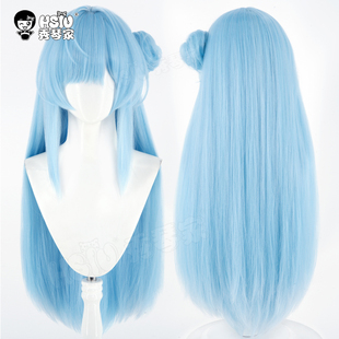 秀琴家 碧蓝航线cosplay 雅努斯cos假毛 曙色誓言 誓约花嫁长假毛