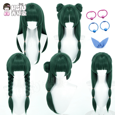 秀琴家 药屋少女的呢喃 猫猫cos假发 手作猫耳尾巴 多造型 配饰