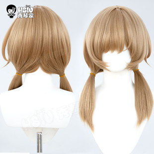 秀琴家 布蕾德cos假发 胜利女神 混蓬双马尾 特调棕 NIKKEcosplay