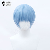 EVA新世纪福音战士 绫波丽cos假发 假毛 秀琴家 凌波丽 蓝短发