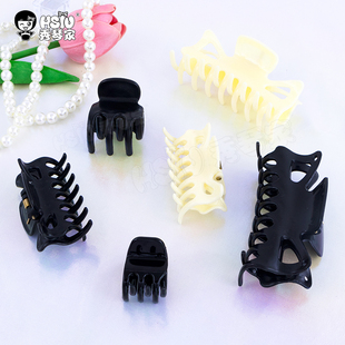 秀琴家 自制DIY虎口夹马尾抓夹发夹 万用cos假发配件毛娘造型练手