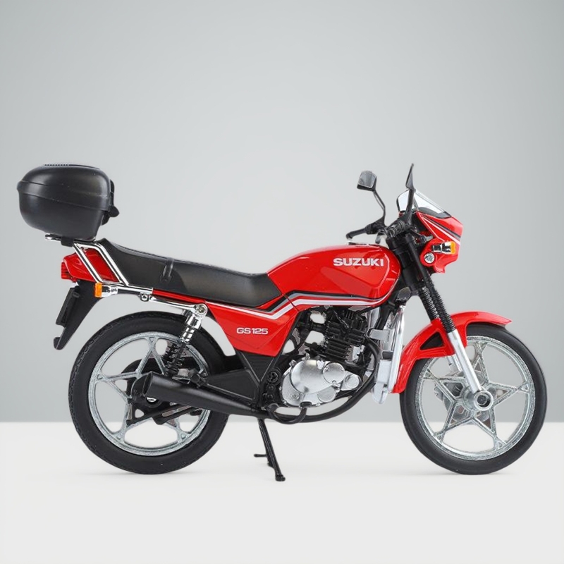 铃木王GS125合金车模摩托车摆件
