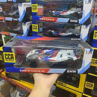 24宝马M4GT3赛车V8仿真拉花版 合金汽车模型儿童玩具收藏摆件男