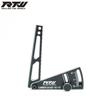 RTW 1/10 1/8 调车工具 金属下止点尺 倾角尺 RTW-1070Black黑色