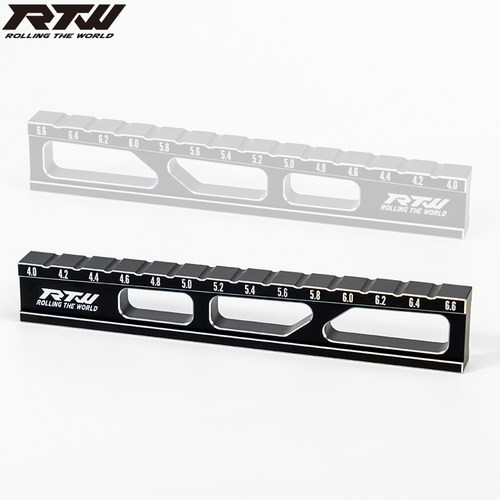RTW  调车工具 高精度铝制下止点尺 黑（4.0-6.6mm）RTW-TC4066H