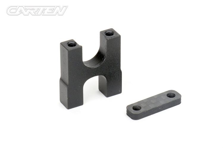 CARTEN 1/10 T410FWD  前驱电房配件  铝合金马达座 #NHA470