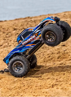 TRAXXAS 1/10 Stampede 4X4升级无刷大脚车强化传动无夹#90376-4