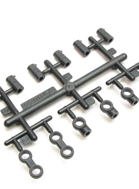 SWORKz 1/10 S12-2   转向座轴套及拉杆头組 SW-220047