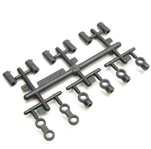 SWORKz 1/10 S12-2   转向座轴套及拉杆头組 SW-220047