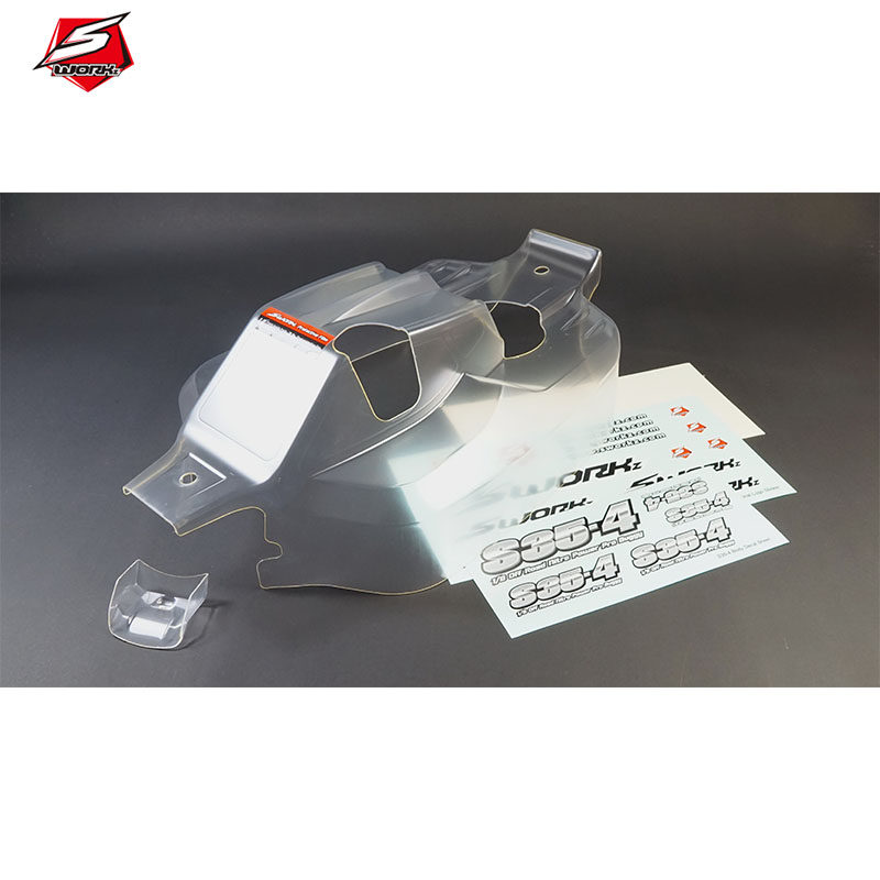 SWORKZ S35-4 油版鹰犬式4代透明车壳（已裁剪）SW-258001C-N