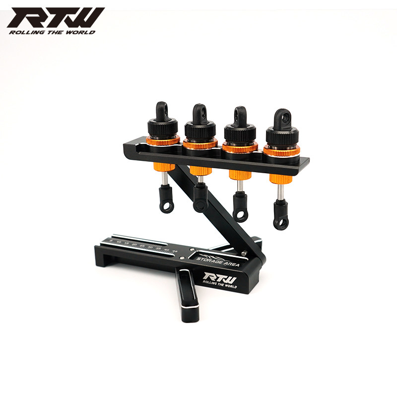 RTW避震架避震器组装支架模型车避震油装灌油工具1/10RC保养维修图片