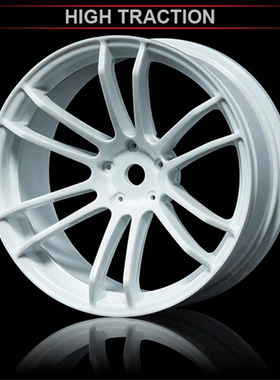 MST1/10漂移车抗裂轮毂白色TSP高牵引力轮框 +5/7 832063 102073