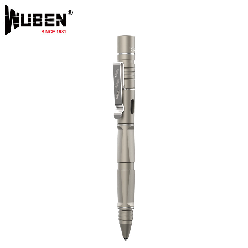 Wuben务本 TP10 USB充电笔形灯 多功能战术笔灯 攻击笔 多用途笔