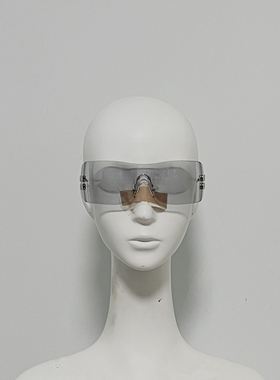 MUB53S 女式无框太阳镜 超超超大框修脸墨镜 风镜 26年新款 多色