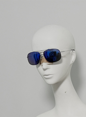 G05-31 金属框玳瑁太阳镜 超大框修脸墨镜 样板孤品 瑕疵处理