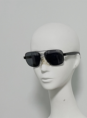 G0426 金属款复古双梁飞行员式太阳镜 专业偏光镜片墨镜 样板孤品