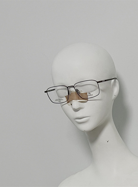 R7154 德国专业光学镜 钛金属超轻16克 男士大框眼镜 近视镜 孤品