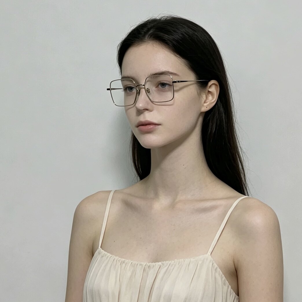 英伦皇家御用01 雕花钛金属超轻 方框装饰镜近视镜 25新款 分尺码