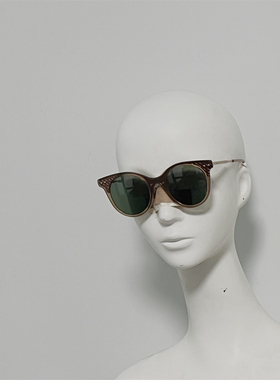 B和V 0143 意产进口定制花料板材配钛金属太阳镜 墨镜 细节复杂