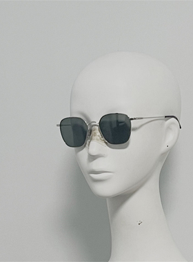 SL87 超小方框文艺复古型太阳镜 墨镜 钛金属鼻托 25新款超轻18克