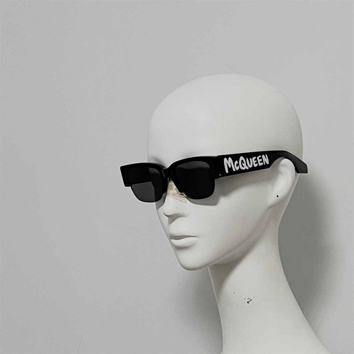 AM0405 英伦鬼才设计师 MQ主线方框修脸墨镜 意产板材半框太阳镜