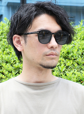 TF975 意大利进口定制花料板材太阳镜 超超大方圆框修脸墨镜 孤品