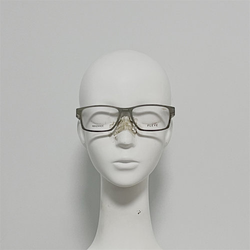 Norn C960-19 丹麦专业光学镜 水牛角配钛金属配光镜 小瑕 孤品