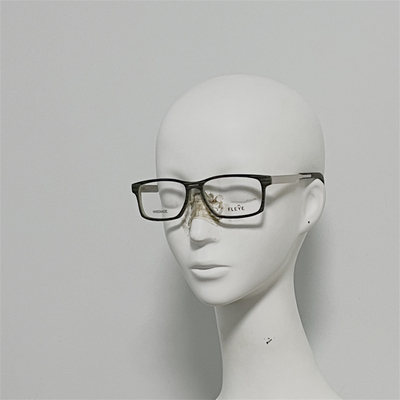 FL030 Norn C960 039 丹麦专业光学镜 牛角配钛金属配光镜近视镜